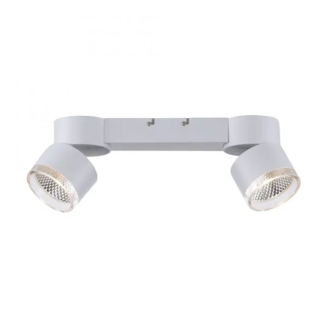 Paul Neuhaus LED Deckenleuchte PURE Nola weiß 2 flammig drehbar dimmbar