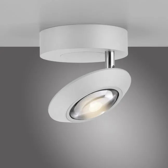 Paul Neuhaus LED Deckenleuchte PURE Oculis, snow, Tronicdimmer, dreh+schwenkbar