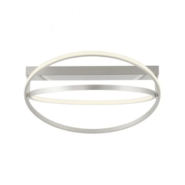 Paul Neuhaus LED Deckenleuchte Q-BELUGA silber dimmbar Smart Home