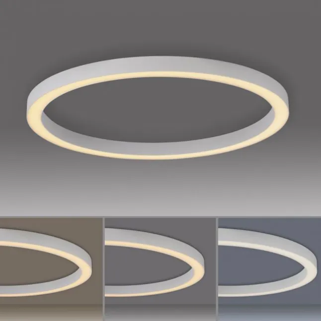 Paul Neuhaus LED Deckenleuchte PURE Lines Round, snow