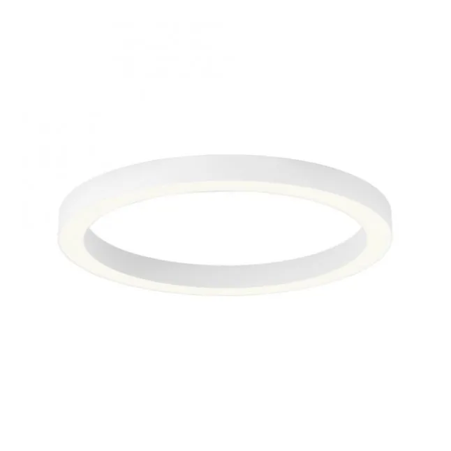 Paul Neuhaus LED Deckenleuchte PURE Lines Round, snow ,dimmbar, Funk-FB, Memory,funktion