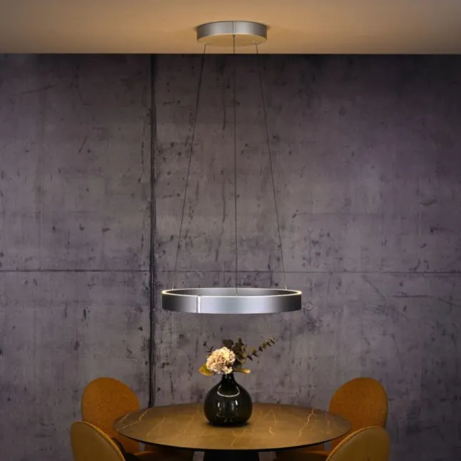 Paul Neuhaus LED Pendelleuchte PURE E-Clipse stone (alu) elektrisch