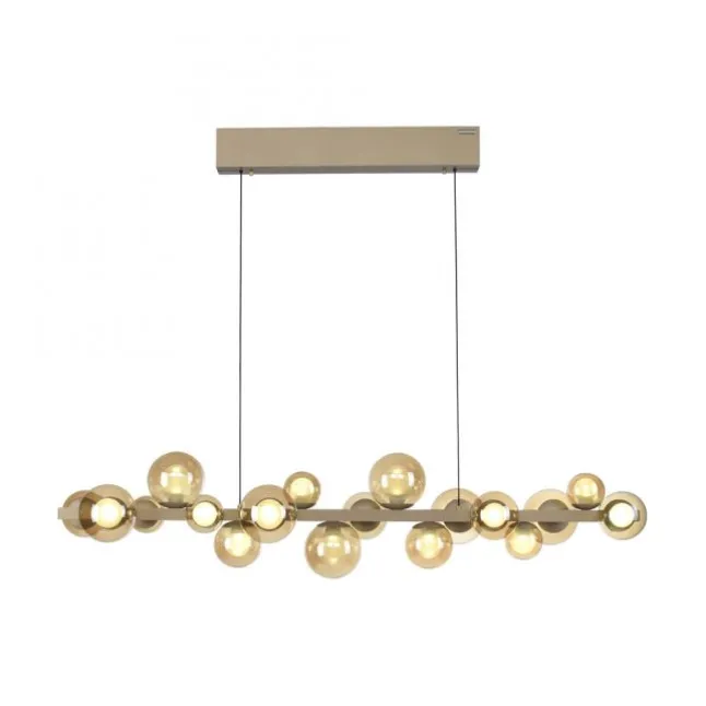Paul Neuhaus LED Pendelleuchte PURE E-Popup bronce elektrisch