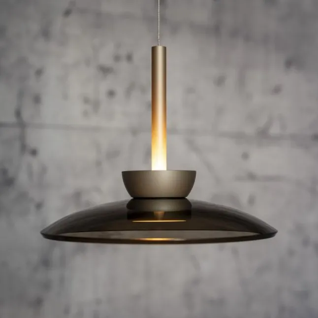 Paul Neuhaus LED Pendelleuchte PURE Moon bronce höhenverstellbar