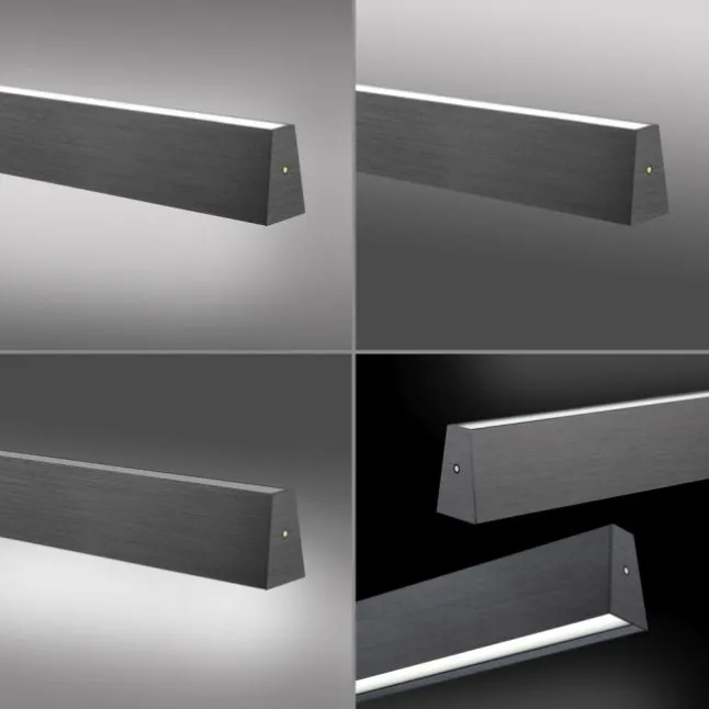 Paul Neuhaus LED Pendelleuchte PURE E-Motion platin (grau) elektrisch