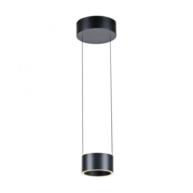Paul Neuhaus LED Pendelleuchte PURE Clipse, platin (grau), Fernbedienung, Comfort Lift, Memoryfunktion