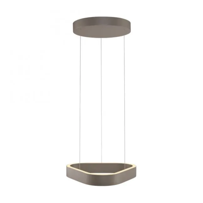 Paul Neuhaus LED Pendelleuchte Q-STRETTO, bronce
