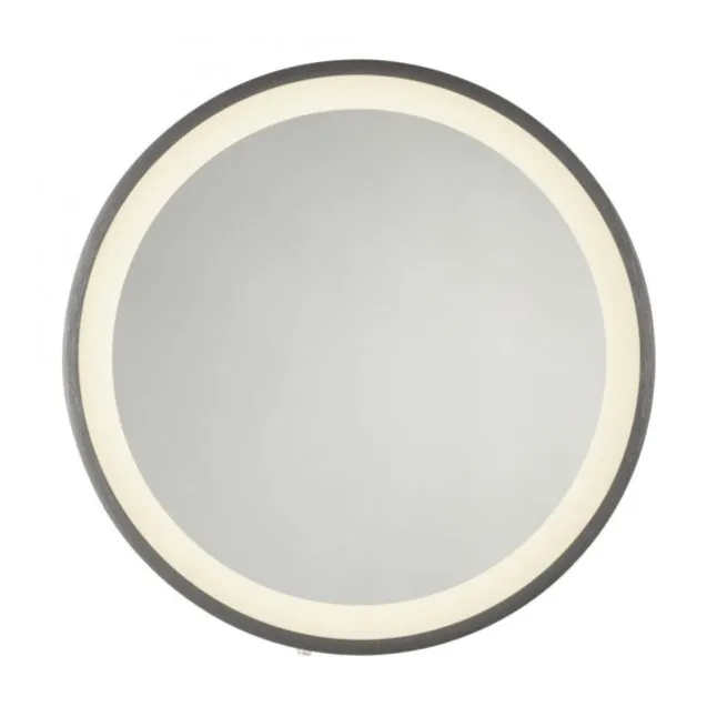 Paul Neuhaus LED Spiegel VIDRO, grau,