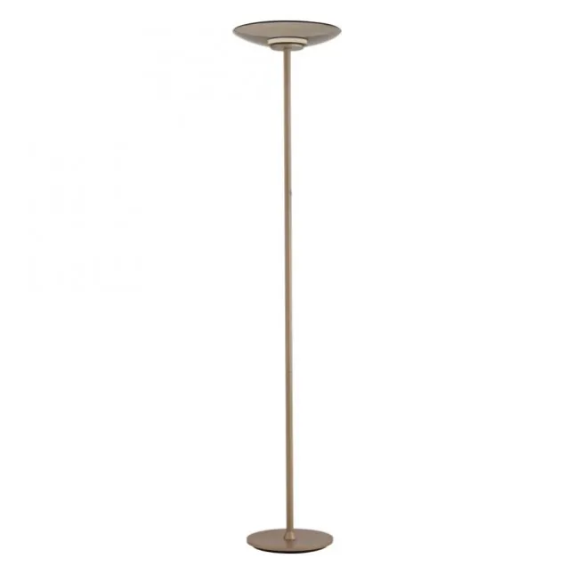 Paul Neuhaus LED Stehleuchte Pure Moon bronce Touchdimmer Amberfarben