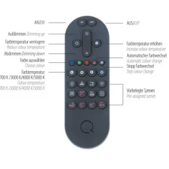 Paul Neuhaus LED Tischleuchte Q-AKUSTIK Holz-natur Smarthome App CCT