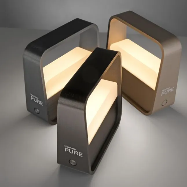 Paul Neuhaus LED Tischleuchte Pure Go bronze Akku Touch USB