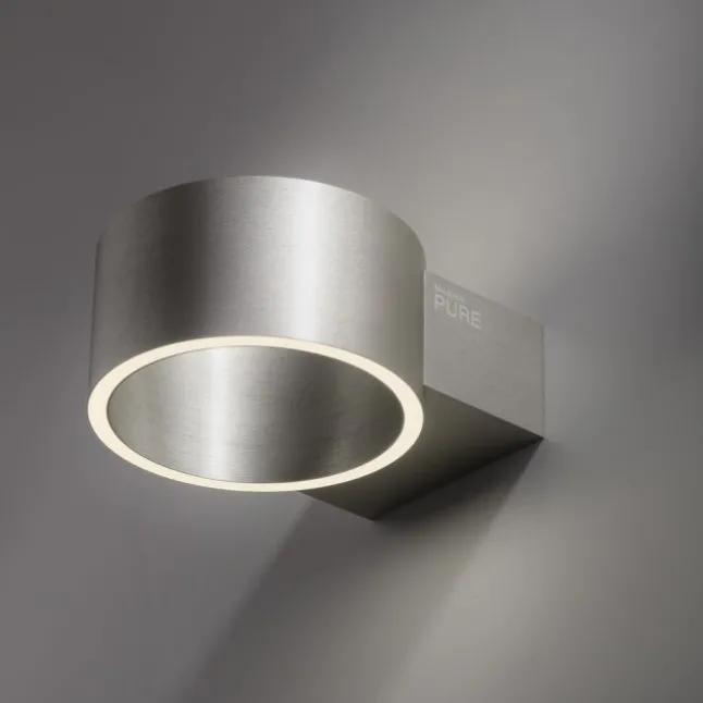 Paul Neuhaus LED Wandleuchte PURE Clipse diamond (alu) Tronicdimmer