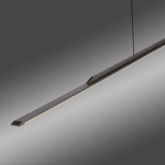 Paul Neuhaus Pendelleuchte PURE Surface platin (grau) 160x25 höhenverstellbar