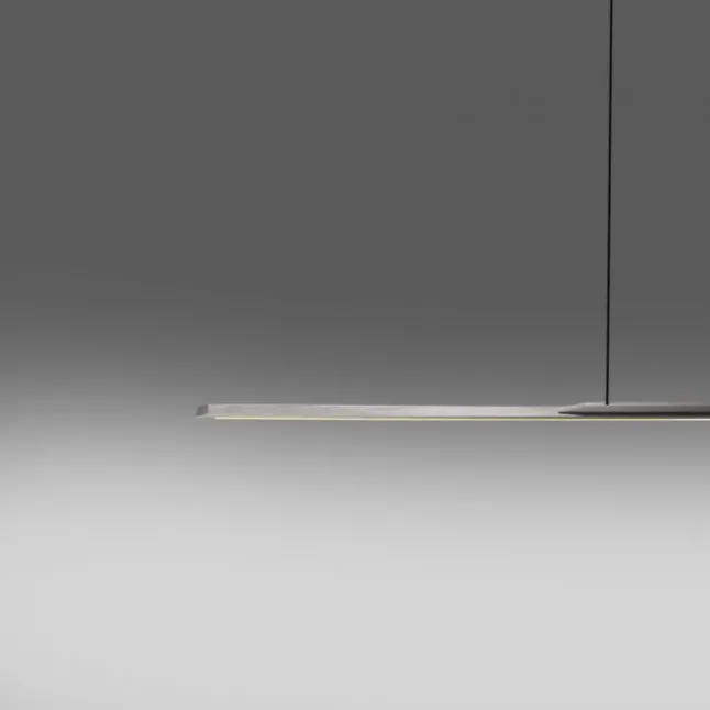 Paul Neuhaus Pendelleuchte PURE Surface platin (grau) 125x25 höhenverstellbar