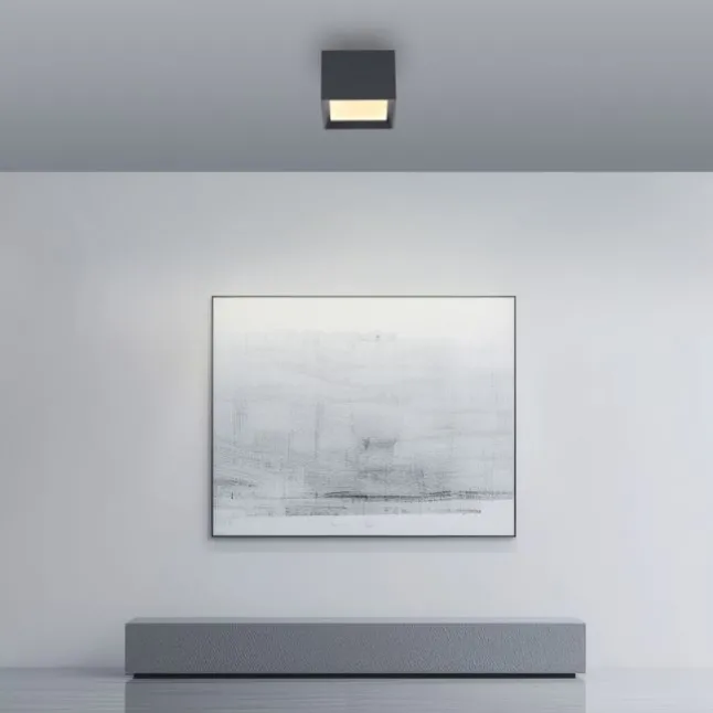 Paul Neuhaus PURE Manhattan,LED Deckenleuchte mystic grey,