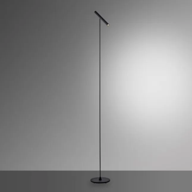 Paul Neuhaus PURE Tutua LED Stehleuchte schwarz dimmbar kurzer Leuchtenkopf