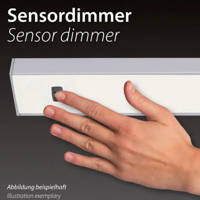 Paul Neuhaus PURE Tutua LED Tischleuchte schwarz dimmbar dimmbar schwenkbar