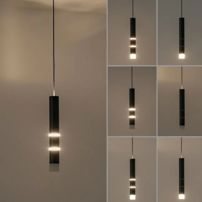 Paul Neuhaus PURE Vega LED Pendelleuchte aluminium 1 flammig mit Lichtmodi