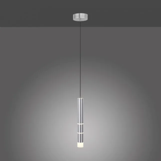 Paul Neuhaus PURE Vega LED Pendelleuchte aluminium 1 flammig mit Lichtmodi