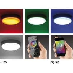 Paul Neuhaus, Q-LENNY, LED-Außenlampe, 36,4x36,4 cm, IP65, Smart Home(Auslauf)