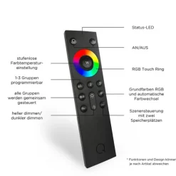 Paul Neuhaus, Q-SPIDER gebogenes Lichtprofil, Smart Home, dimmbar