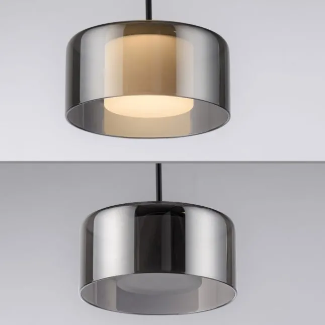 Pendelleuchte LED RIKA 7 flammig schwarz Comfort Lift Simply Dim