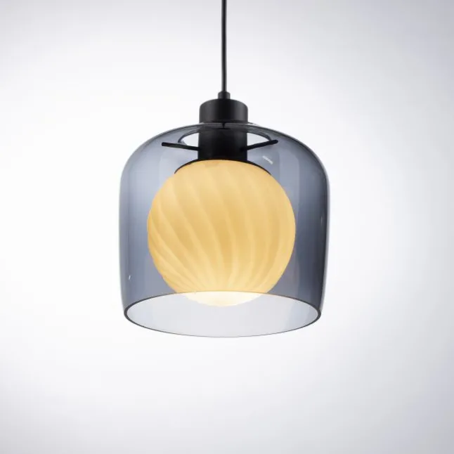 Pendelleuchte rauchfarben, stillvolle und elegante Optik