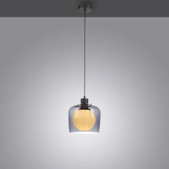 Pendelleuchte rauchfarben, stillvolle und elegante Optik