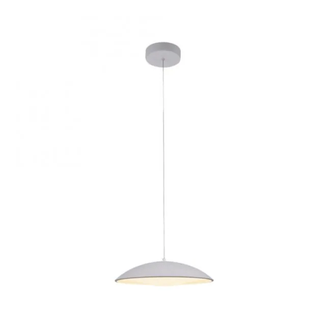 Schöner Wohnen-Kollektion LED Pendelleuchte LENTE, weiss, einflammig, dimmbar, Memoryfunktion