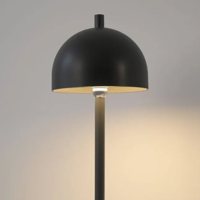 Schöner Wohnen-Kollektion LED Akku Stehleuchte BELLIES, schwarz, aufladbar, USB-Ladekabel