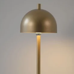 Schöner Wohnen-Kollektion LED Akku Stehleuchte BELLIES, gold, aufladbar, USB-Ladekabel