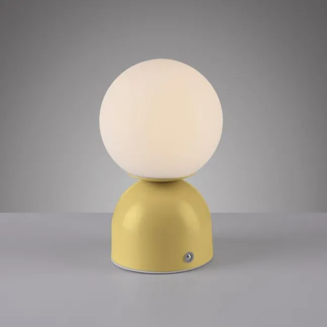 Schöner Wohnen-Kollektion LED Akku Tischleuchte RUDI, Blütenzauber, USB