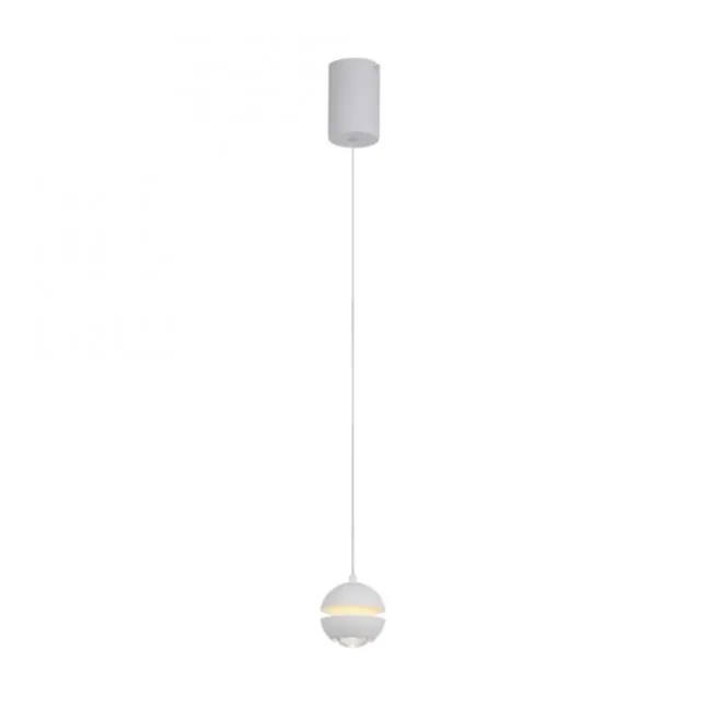 Schöner Wohnen-Kollektion LED Pendelleuchte LINI, weiss, Comfort Lift