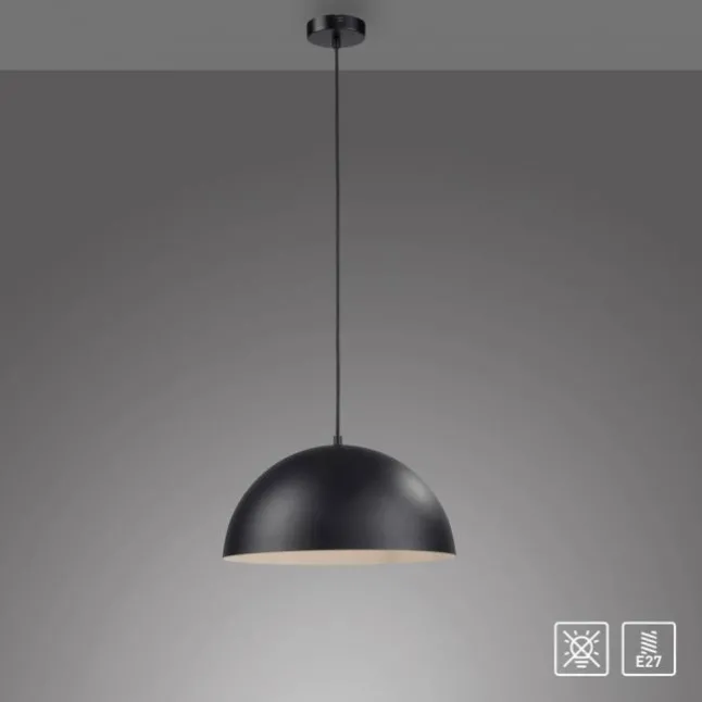 Schöner Wohnen-Kollektion Pendelleuchte ALI, schwarz, LED geeignet