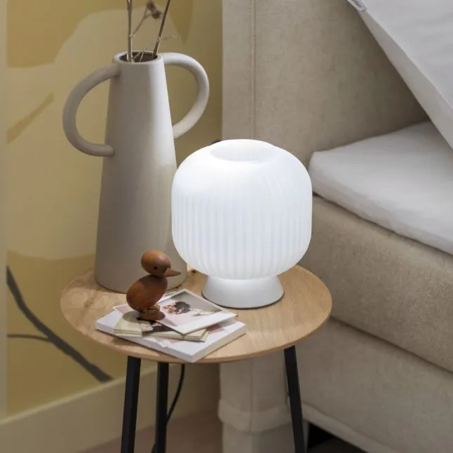 Schöner Wohnen-Kollektion Tischleuchte NAMI, weiss, E27, LED geeignet