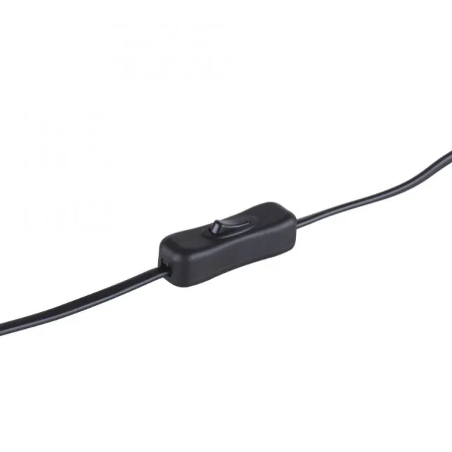 Tischleuchte, grün, 1x E14 LED, Schirm, inkl. Schnurschalter